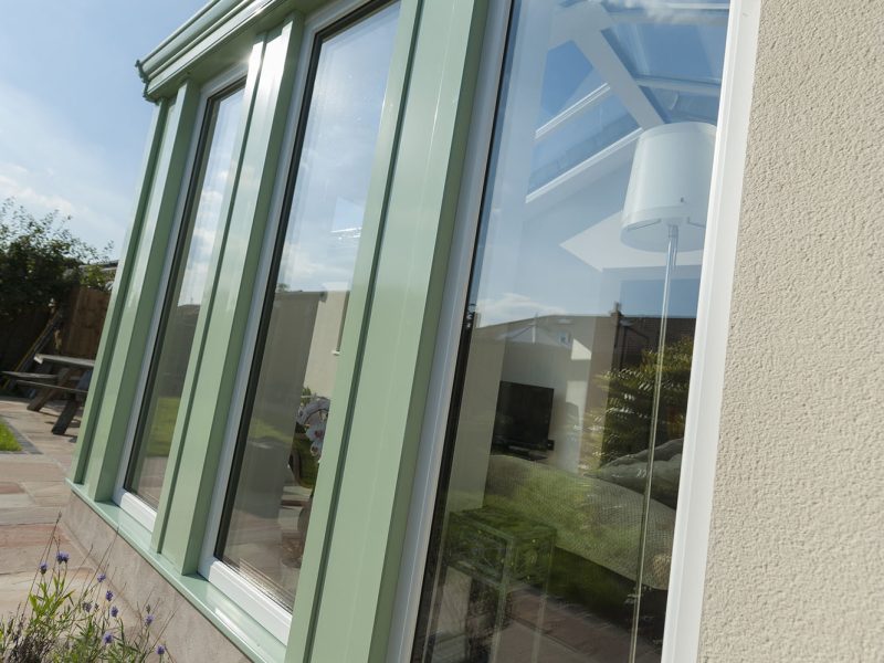 green insulated pelmet