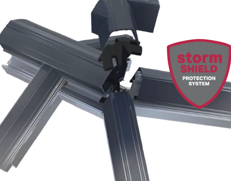 storm shield protection glass roof